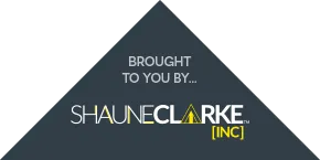 Shaune Clarke logo.